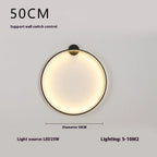 Round Modern Wall Lamp - Creative Bedside Design