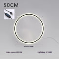 Round Modern Wall Lamp - Creative Bedside Design