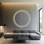 Round Modern Wall Lamp - Creative Bedside Design