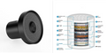 15-Layer Filtered Supercharged Shower Head