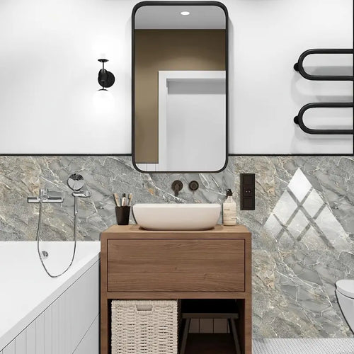 10pcs Waterproof Decorative Marble Tile Stickers