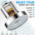 15-Layer Filtered Supercharged Shower Head