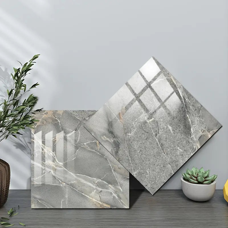 10pcs Waterproof Decorative Marble Tile Stickers