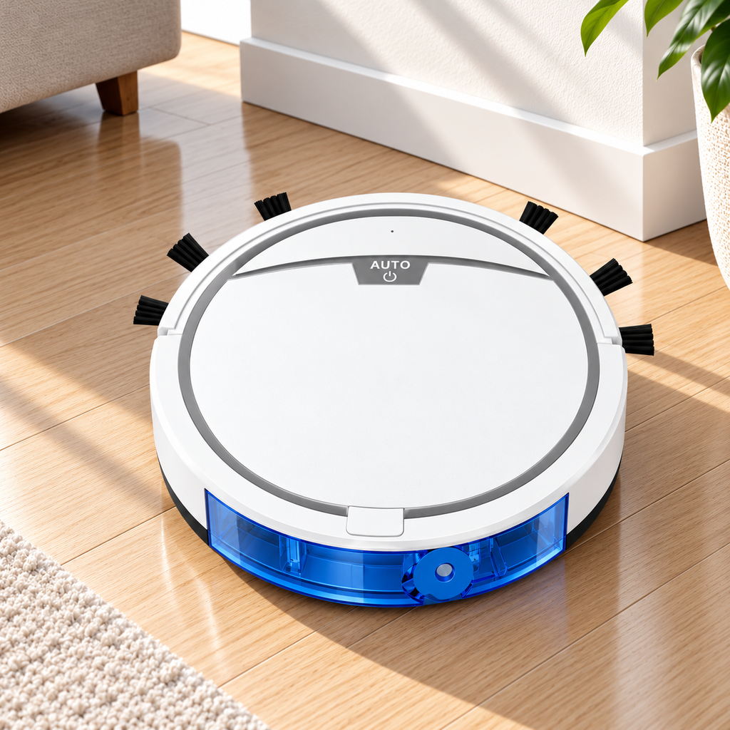 Robot Aspirador Inteligente 3 em 1