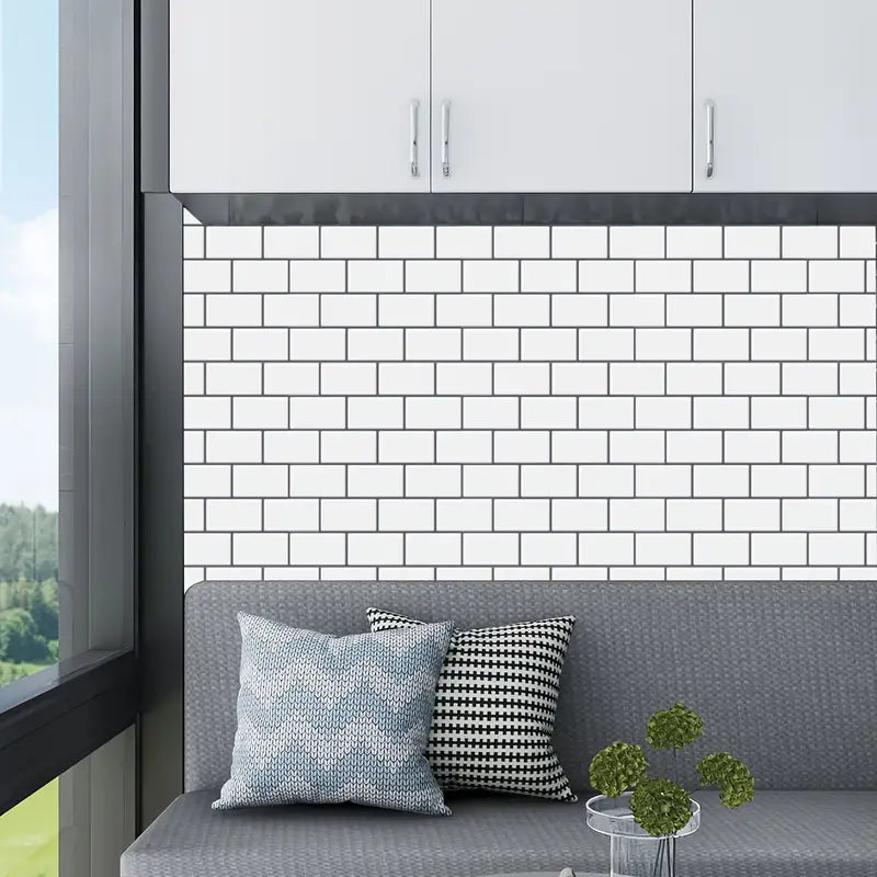 3D Self-Adhesive Waterproof Tile Stickers for Kitchen