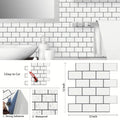 3D Self-Adhesive Waterproof Tile Stickers for Kitchen
